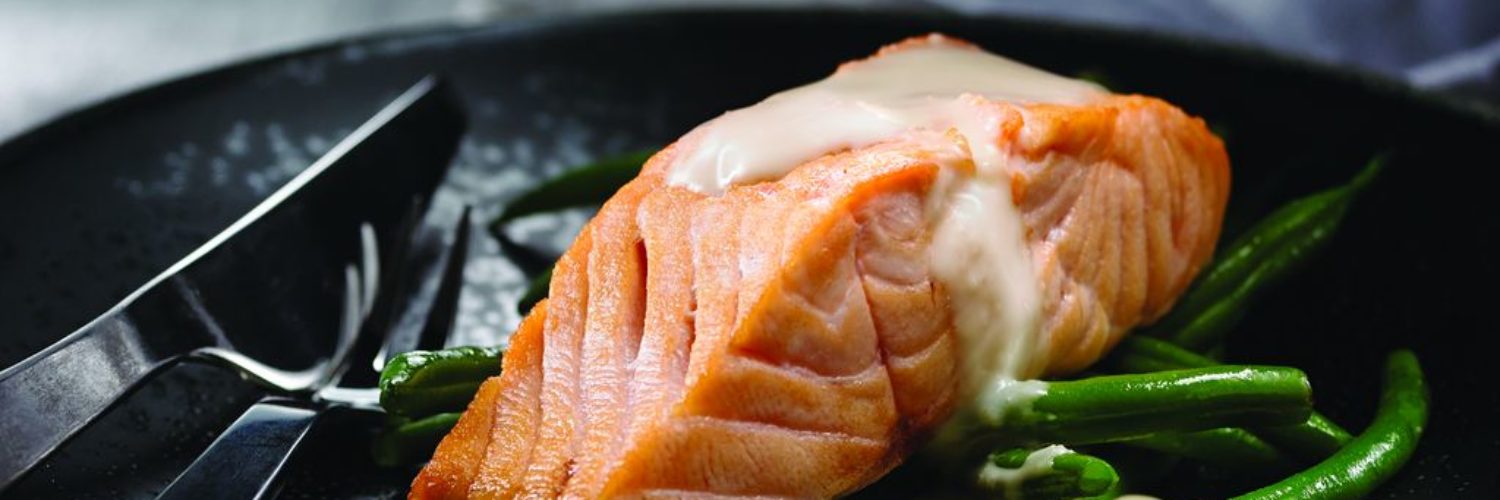 Salmon With Maple and Ginger White Butter Sauce